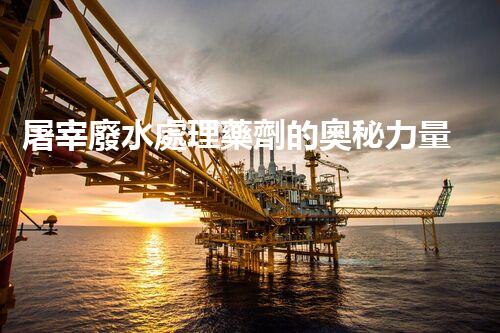 屠宰廢水處理藥劑的奧秘力量，能讓廢水變清泉？